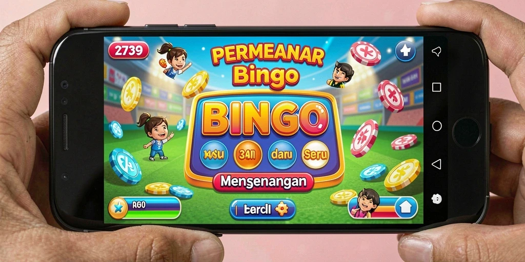 Tampilan permainan Bingo yang seru dan interaktif di 2739.