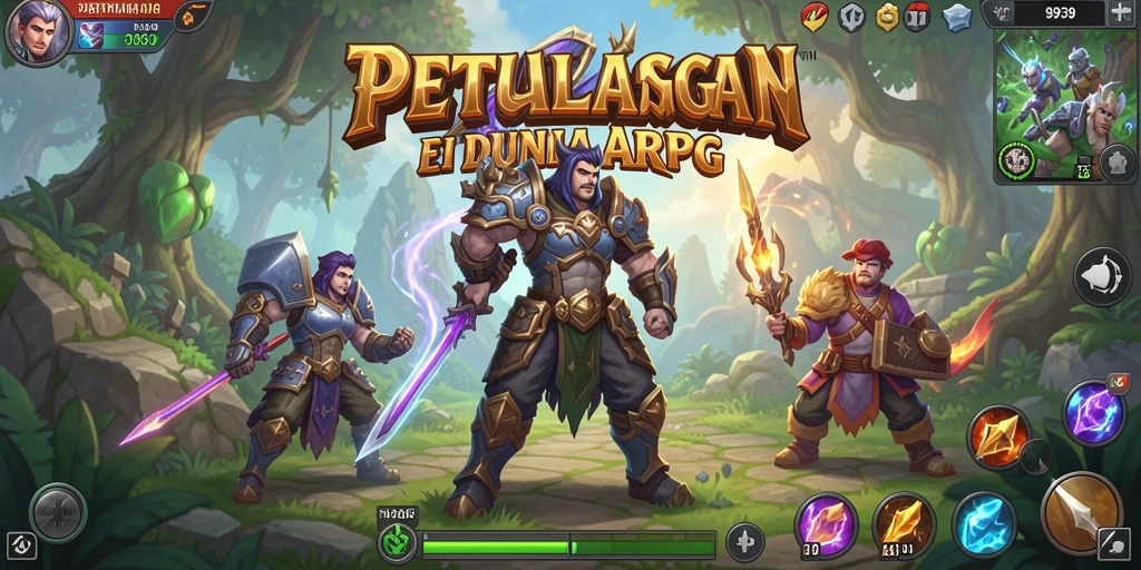 Gameplay seru dari ARPG 9939 dengan aksi yang mendebarkan.