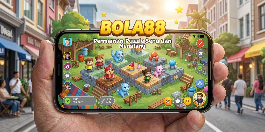 Tampilan gameplay BOLA88 yang menarik dan penuh warna.