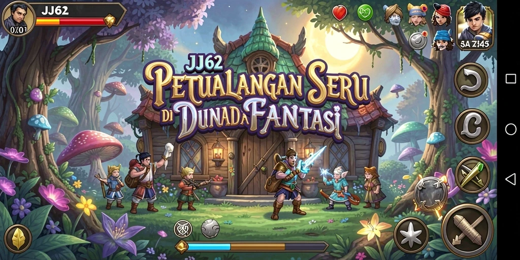 Gameplay seru di dunia petualangan JJ62 dengan grafis yang memukau.