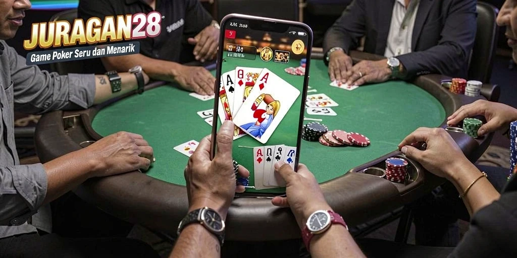 Tampilan gameplay seru dan interaktif di JURAGAN28.