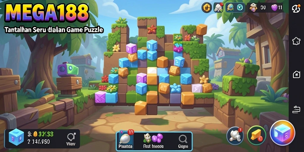 Tampilan gameplay MEGA188 yang seru dan menantang.