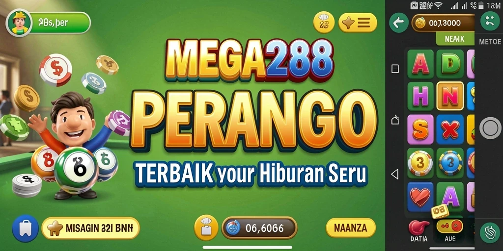 Tampilan seru gameplay Bingo di MEGA288 yang penuh tantangan.