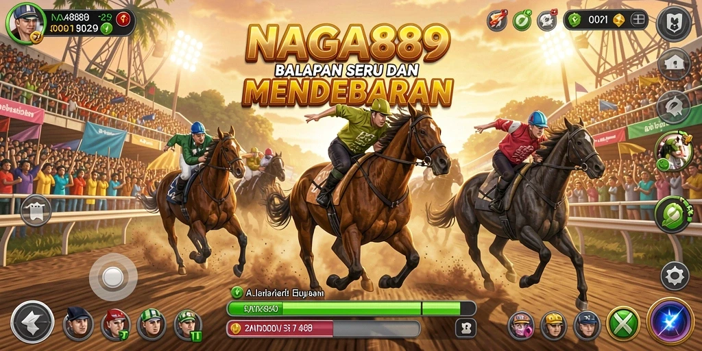 Gameplay seru dan balapan kompetitif di NAGA889.