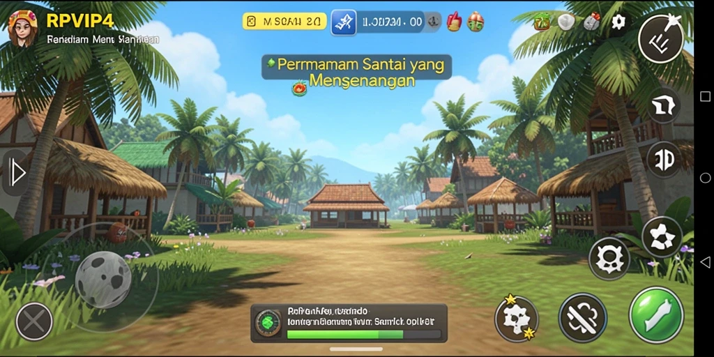 Tampilan gameplay RPVIP4 yang menarik dan penuh warna.